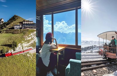 8 Unique & Scenic Train Rides In Switzerland With Epic Views & Luxurious Comfort