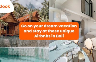 Go on your dream vacation and stay at these unique Airbnbs in Bali