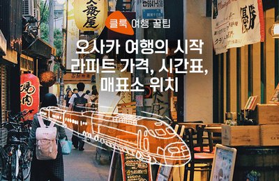 오사카 여행의 시작을 라피트로 편하게: 오사카 난카이 라피트 예약, 운행 시간표, 교환 방법