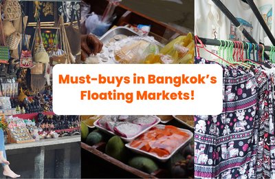 Must-buy items in Bangkok's Floating Markets that you can't miss!