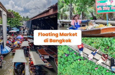 10 Floating Market Bangkok yang Bisa Kamu Kunjungi, termasuk Damnoen Saduak Floating Market dan Amphawa Floating Market!