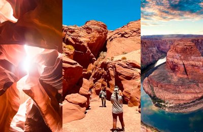 A Hiking Adventure Awaits at Arizona’s Lower Antelope Canyon and Horseshoe Bend