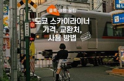 도쿄 스카이라이너 티켓 예약, 가격, 교환처, 사용 방법