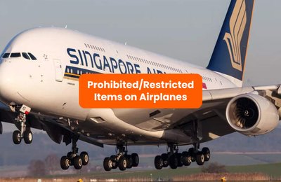 Prohibited Items on Airplanes: What You Can't Bring on a Flight from Singapore