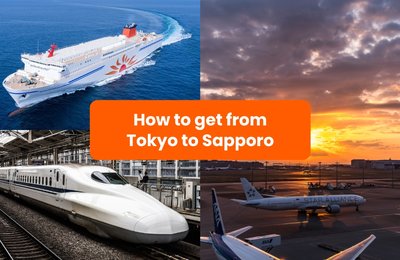 Tokyo to Sapporo: Traveling by Plane, Shinkansen, Ferry and Car