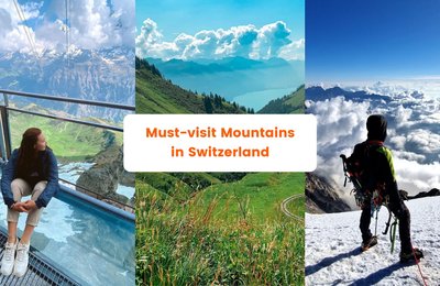 The Best 11 Mountains in Switzerland That You Must Visit For Scenic Views & Cold Weather