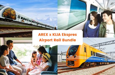 AREX x KLIA Ekspres Airport Rail Bundle: Save 10% With This Express Train Ticket Combo