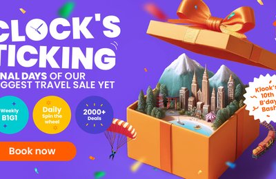 Pesta Ulang Tahun Klook ke-10: Rayakan Satu Dekade Berpetualang bersama Klook dengan Giveaway, Berbagai Event, serta Promo Terbesar Dekade Ini!