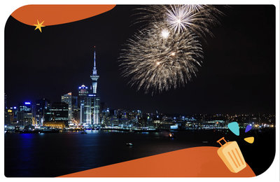 紐西蘭跨年2025》全球最早跨年煙火!奧克蘭年末旅行迎接2025