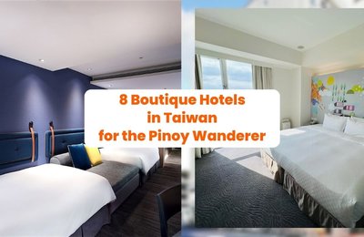 8 Boutique Hotels in Taiwan for the Pinoy Wanderer
