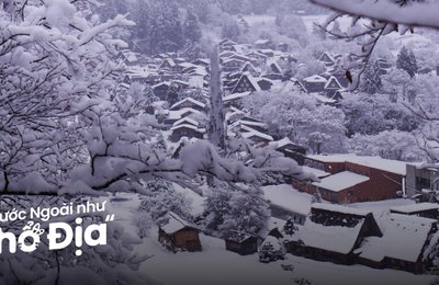 Làng Cổ Shirakawa-Go: Thiên Đường Mùa Đông Nổi Tiếng Nhật Bản