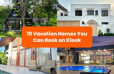 10 Vacation Homes You Can Book on Klook