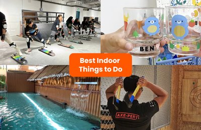 35 Indoor Things To Do In Singapore Including Onsen Soaks, Indoor Playgrounds, Axe Throwing & More!