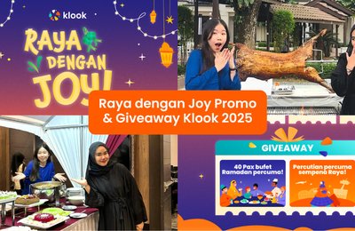 Ramadan, Raya Klook Promo dan Giveaway 2025!