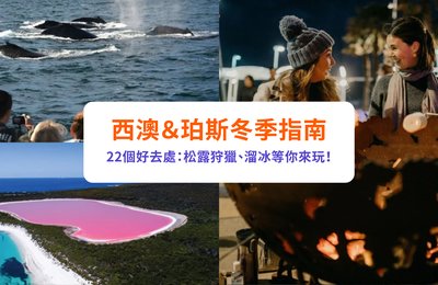 【西澳冬季旅遊】珀斯必去22大景點＆活動推薦｜自由行必玩松露狩獵、溜冰、賞鯨