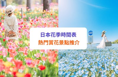 【日本花季2026】賞花時間表 + 熱門景點推薦 | 6月繡球花、薰衣草等