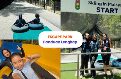 Panduan Lengkap Taman Tema ESCAPE, Pulau Pinang: Permainan Menyeronokkan, Tiket Diskaun dan Tip Lawatan