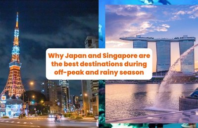 Here’s why Japan and Singapore are the best destinations during off-peak and rainy season