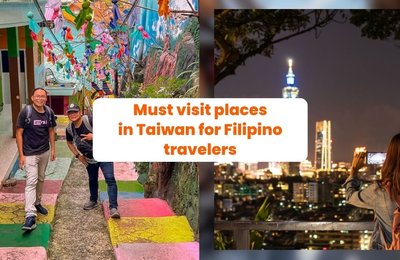 Must visit places in Taiwan for Filipino travelers