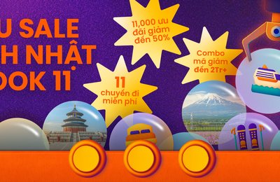 Sinh Nhật Klook 11: 11.000 Deal Hời & “Săn” Chuyến Đi Miễn Phí!