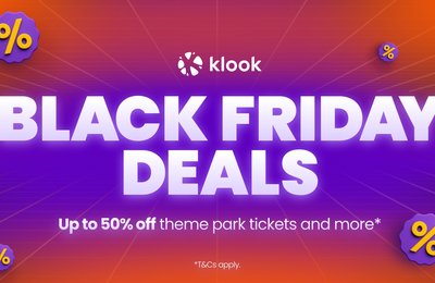 Klook’s Black Friday 2025 Sale: Up to 50% Off + EOY Deals