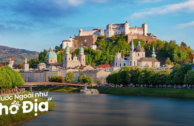 Kinh Nghiệm Du Lịch Salzburg: Thành Phố Cổ Tích Ở Nước Áo