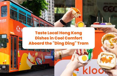 Taste Local Hong Kong Dishes in Cool Comfort Aboard the "Ding Ding" Tram