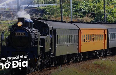 Đi Tàu Hơi Nước Oigawa Khám Phá Vùng Cao Shizuoka