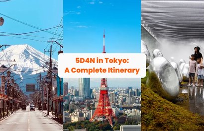 Percutian 5H4M ke Tokyo: Makanan, Tarikan & Aktiviti untuk Pelancong Baru