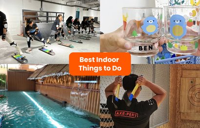 35 Indoor Things To Do In Singapore Including Onsen Soaks, Indoor Playgrounds, Axe Throwing & More!