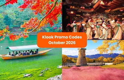 Klook Singapore Promo Codes October 2026
