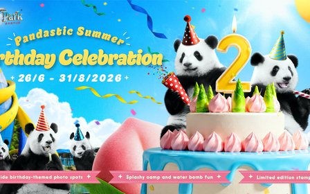 玩轉夏日大熊貓生日大派對