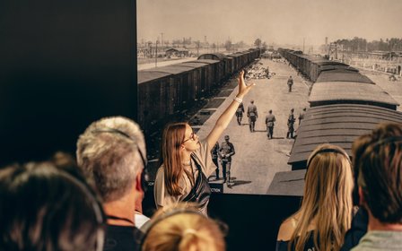 Auschwitz-Birkenau Guided tours are led by an official guide-educator.