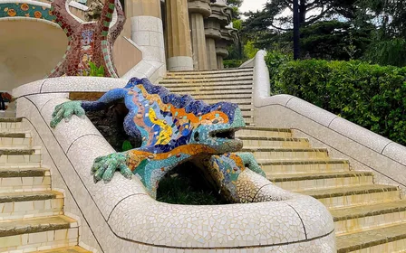 Gaudi's mozaïekmeesterwerk