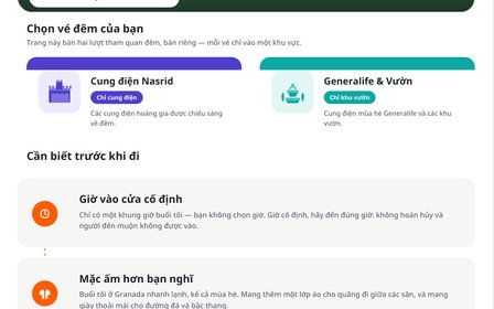 Thông tin quan trọng trước khi đặt vé
