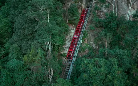 Scenic Railway - the world's steepest