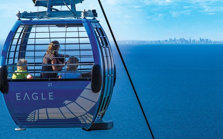 Sweeping Port Phillip Bay views