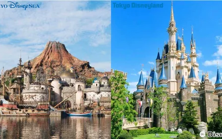 Explore Tokyo Disneyland or Tokyo DisneySea