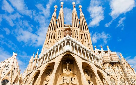 Gaudi's unfinished basilica