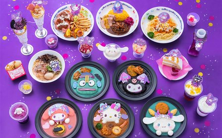 Halloween menu and collaboration merchandise
