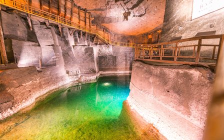 Wieliczka Salt Mine, another UNESCO World Heritage Site near Krakow.