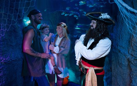 Lähde purjehtimaan merirosvohauskuuteen, merellisiin löytöihin ja Halloween-yllätyksiin SEA LIFE Orlandossa!