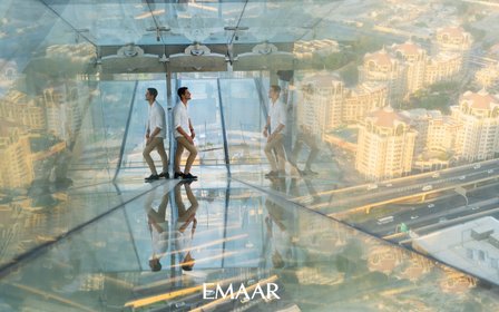720 feet above Downtown Dubai