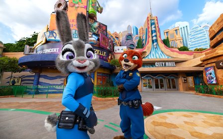 ดินแดนในธีม Zootopia แห่งแรกและแห่งเดียว