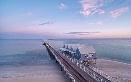 Ride the electric Jetty Train