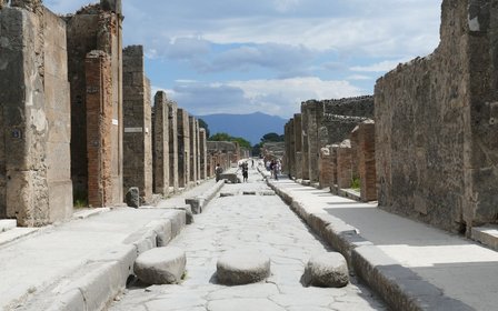 Frescoes, mosaics, and the Forum
