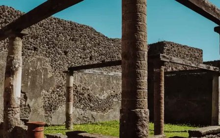 An ancient city frozen in time