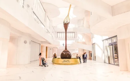 Chocoladefontein van 9 meter