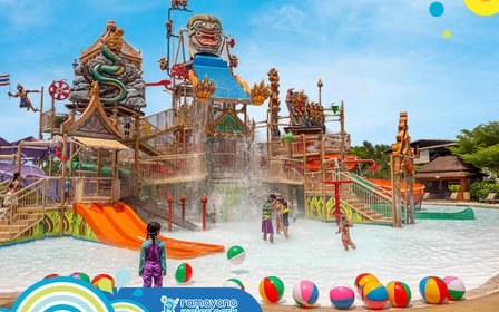 Experience unlimited fun at Thailand’s largest water park featuring 21 premium water slides across 184,000 square meters