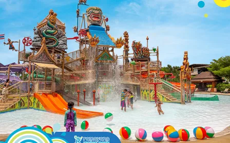 Experience unlimited fun at Thailand’s largest water park featuring 21 premium water slides across 184,000 square meters